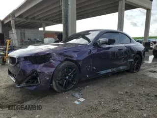 ✅ 2023 BMW 2 Series M240i • VIN: 3MW43CM05P8D06189 • Лот: 71573803. Опубликован ранее на Copart с пробегом Не указан. Бесплатный доступ к архиву аукционных продаж из США и подробный отчёт об истории автомобиля на DreamBid. Изображение 1.