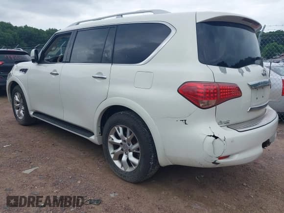 ✅ 2013 Infiniti QX56 • VIN: JN8AZ2NE7D9042679 • Lot: 42713245. Listed on IAAI with Not provided. Free auction sales archive from the USA and detailed vehicle history report at DreamBid. Image 3.