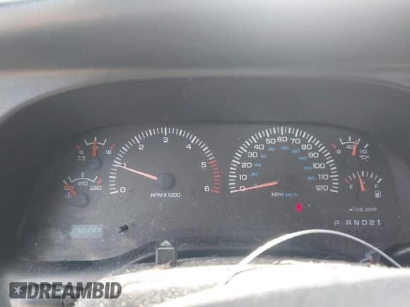 ✅ 2001 Dodge 1500 • VIN: 3B7HC13Y21G718471 • Lot: 42558873. Listed on IAAI with 265,209 mi. Free auction sales archive from the USA and detailed vehicle history report at DreamBid. Image 7.