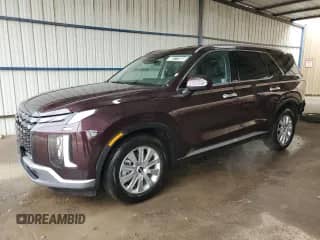 2025 Hyundai Palisade SEL z VIN KM8R2DGE2SU843148, wystawiony jako Copart lot #85777605 z przebiegiem 22 425 mil mil oraz Czysty tytuł • Clean title. Historia ofert i sprzedaży dostępna na DreamBid. Obrazek 1.