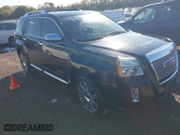 ✅ 2013 GMC Terrain Denali • VIN: 2GKFLZE34D6395374 • Lot: 43525850. Listed on IAAI with 126,390 mi. Free auction sales archive from the USA and detailed vehicle history report at DreamBid. Image 1.