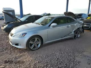 ✅ 2012 Lexus IS 250 C • VIN: JTHFF2C28C2525767 • Lot: 61878825. Listed on Copart with 65,218 mi. Free auction sales archive from the USA and detailed vehicle history report at DreamBid. Image 1.