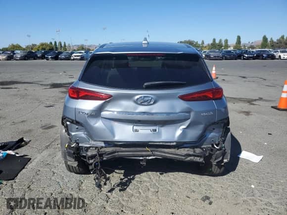 2020 Hyundai Kona Ultimate z VIN KM8K53AGXLU060416, wystawiony jako Copart lot #68148615 z przebiegiem 53 929 mil mil oraz Szkoda całkowita • Salvage title. Historia ofert i sprzedaży dostępna na DreamBid. Obrazek 6.