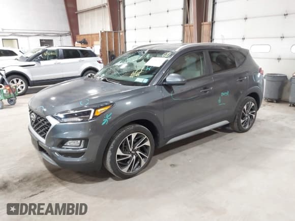 ✅ 2021 Hyundai Tucson Ultimate • VIN: KM8J3CAL5MU406288 • Lot: 42340541. Listed on IAAI with 31,313 mi. Free auction sales archive from the USA and detailed vehicle history report at DreamBid. Image 2.
