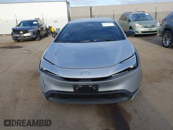 2025 Toyota Prius LE with VIN JTDACAAU4S3052719, listed as a IAAI auction lot 43175096 with 23,082 mi miles and . Bid and sale history available at DreamBid. Image 13.