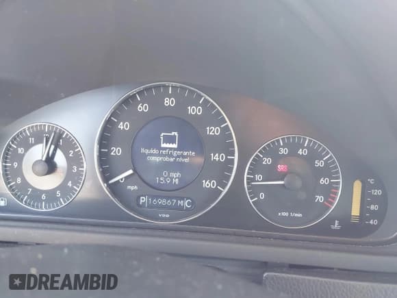 ✅ 2006 Mercedes-Benz CLK 350 • VIN: WDBTK56G36T066444 • Lot: 42313122. Listed on IAAI with 169,867 mi. Free auction sales archive from the USA and detailed vehicle history report at DreamBid. Image 7.