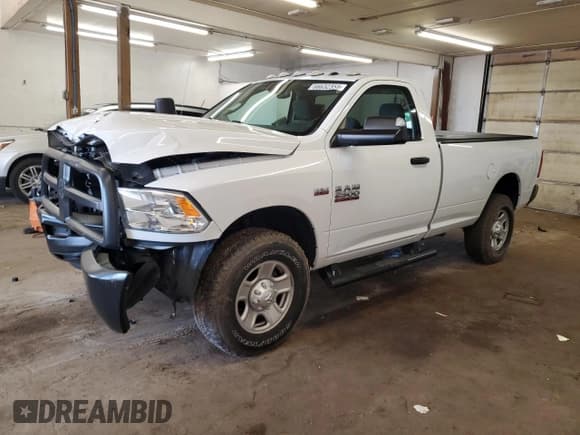 ✅ 2018 Ram 2500 Tradesman • VIN: 3C6MR5AJ9JG313869 • Lot: 66632355. Listed on Copart with 37,340 mi. Free auction sales archive from the USA and detailed vehicle history report at DreamBid. Image 1.