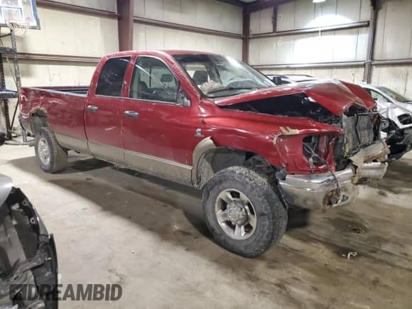 2008 Dodge 3500 SLT with VIN 3D7MX38A68G195272, listed as a Copart auction lot 83350954 with Not provided miles and Salvage title. Bid and sale history available at DreamBid. Image 4.