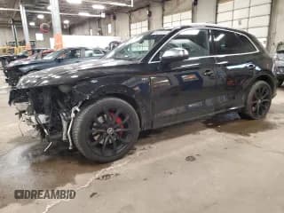 ✅ 2018 Audi SQ5 Prestige • VIN: WA1C4AFY4J2236834 • Lot: 88251455. Listed on Copart with 48,537 mi. Free auction sales archive from the USA and detailed vehicle history report at DreamBid. Image 1.