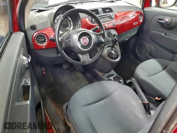 ✅ 2012 FIAT 500 Pop • VIN: 3C3CFFAR4CT120990 • Lot: 95261465. Listed on Copart with 144,874 mi. Free auction sales archive from the USA and detailed vehicle history report at DreamBid. Image 8.