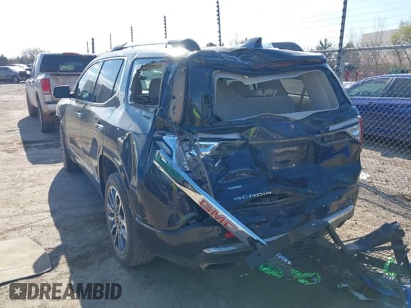 ✅ 2021 GMC Acadia Denali • VIN: 1GKKNPLS2MZ120694 • Лот: 41878753. Опубликован ранее на IAAI с пробегом 87 820 миль. Бесплатный доступ к архиву аукционных продаж из США и подробный отчёт об истории автомобиля на DreamBid. Изображение 3.