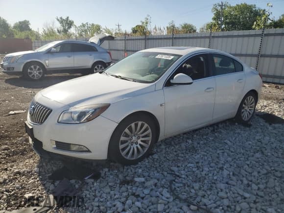 ✅ 2011 Buick Regal CXL Turbo TO3 • VIN: W04GX5GV4B1067460 • Lot: 57021335. Wystawiony na Copart z przebiegiem 185 055 mil. Bezpłatny archiwum sprzedaży aukcyjnych z USA i szczegółowy raport historii pojazdu na DreamBid. Zdjęcie 1.