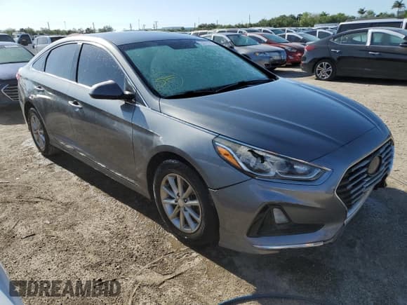 ✅ 2018 Hyundai Sonata SE • VIN: 5NPE24AF9JH689034 • Lot: 50222383. Listed on Copart with 35,122 mi. Free auction sales archive from the USA and detailed vehicle history report at DreamBid. Image 4.