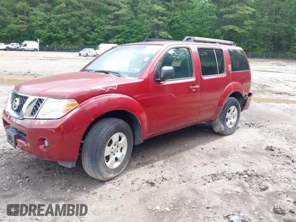 ✅ 2008 Nissan Pathfinder S • VIN: 5N1AR18U58C607301 • Lot: 40503693. Wystawiony na IAAI z przebiegiem 118 080 mil. Bezpłatny archiwum sprzedaży aukcyjnych z USA i szczegółowy raport historii pojazdu na DreamBid. Zdjęcie 2.