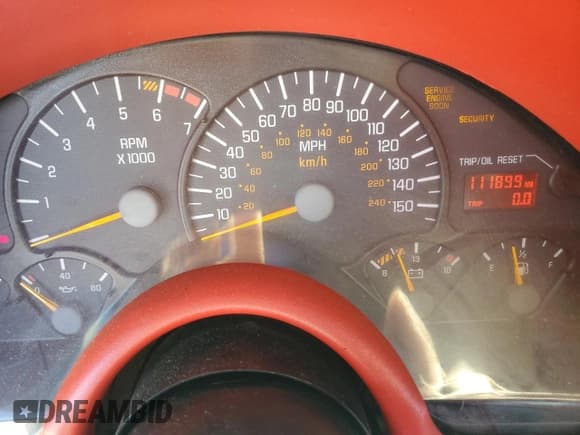 ✅ 1999 Pontiac Firebird Formula • VIN: 2G2FV22G4X2211605 • Lot: 81828195. Wystawiony na Copart z przebiegiem 111 899 mil. Bezpłatny archiwum sprzedaży aukcyjnych z USA i szczegółowy raport historii pojazdu na DreamBid. Zdjęcie 9.