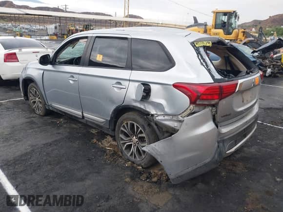 2016 Mitsubishi Outlander SE with VIN JA4AD3A37GZ001441, listed as a IAAI auction lot 43227608 with 134,397 mi miles and . Bid and sale history available at DreamBid. Image 3.