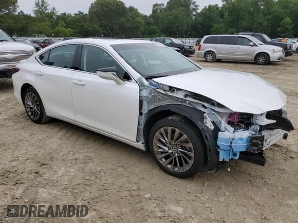 ✅ 2025 Lexus ES 300h Luxury • VIN: 58AEA1C10SU055657 • Lot: 61180675. Listed on Copart with 13,701 mi. Free auction sales archive from the USA and detailed vehicle history report at DreamBid. Image 4.