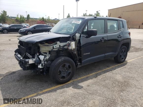 ✅ 2019 Jeep Renegade Sport • VIN: ZACNJBA1XKPJ90292 • Lot: 53284343. Wystawiony na Copart z przebiegiem 54 168 mil. Bezpłatny archiwum sprzedaży aukcyjnych z USA i szczegółowy raport historii pojazdu na DreamBid. Zdjęcie 1.