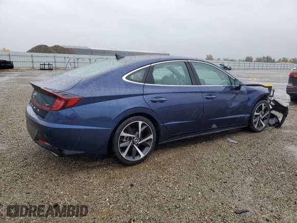 2022 Hyundai Sonata Sport с VIN 5NPEJ4J25NH139206, выставлен на аукционе Copart как лот 81559924 с пробегом 48 331 миль миль и Списание • Salvage title. История ставок и продаж доступна на DreamBid. Изображение 3.