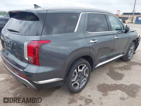 ✅ 2025 Hyundai Palisade Limited • VIN: KM8R54GE5SU821958 • Лот: 42140186. Размещён на IAAI с пробегом 7 663 миль миль. Получите бесплатный доступ к архиву аукционных продаж из США и посмотрите подробный отчёт об истории автомобиля на DreamBid. Изображение 4.