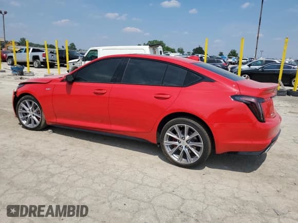 ✅ 2020 Cadillac CT5 V-Series • VIN: 1G6DV5RW3L0124715 • Lot: 63897525. Listed on Copart with Not provided. Free auction sales archive from the USA and detailed vehicle history report at DreamBid. Image 2.