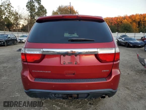✅ 2011 Dodge Durango Crew • VIN: 1D4RD4GG6BC598380 • Lot: 91206865. Wystawiony na Copart z przebiegiem 127 325 mil. Bezpłatny archiwum sprzedaży aukcyjnych z USA i szczegółowy raport historii pojazdu na DreamBid. Zdjęcie 6.