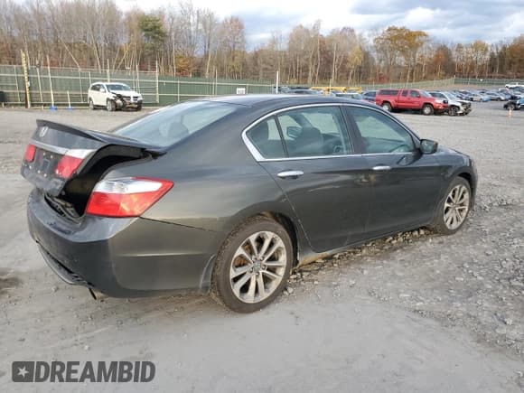 ✅ 2013 Honda Accord Sport • VIN: 1HGCR2F51DA223814 • Лот: 91020805. Опубликован ранее на Copart с пробегом 251 011 миль. Бесплатный доступ к архиву аукционных продаж из США и подробный отчёт об истории автомобиля на DreamBid. Изображение 3.