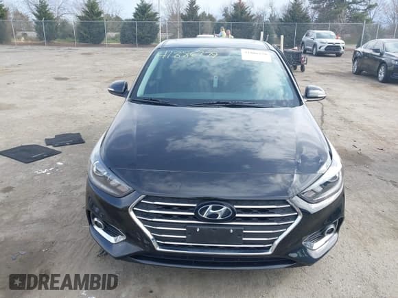 ✅ 2022 Hyundai Accent Limited • VIN: 3KPC34A62NE170759 • Lot: 41886779. Listed on IAAI with 34,474 mi. Free auction sales archive from the USA and detailed vehicle history report at DreamBid. Image 11.