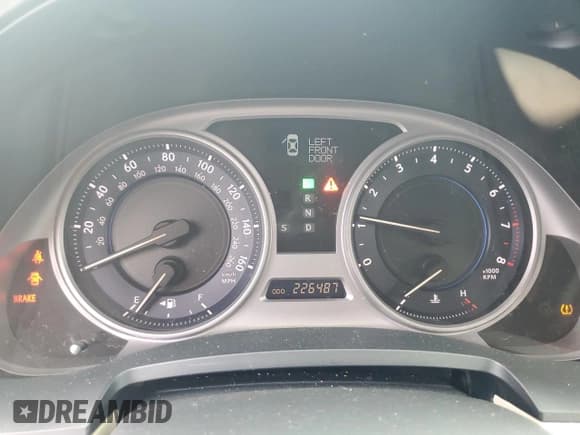 ✅ 2009 Lexus IS 250 • VIN: JTHBK262895106024 • Lot: 69448615. Listed on Copart with 226,487 mi. Free auction sales archive from the USA and detailed vehicle history report at DreamBid. Image 9.