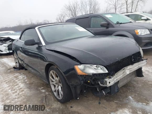 ✅ 2011 Audi A5 Premium • VIN: WAUCFAFH7BN005875 • Lot: 41564412. Listed on IAAI with 154,841 mi. Free auction sales archive from the USA and detailed vehicle history report at DreamBid. Image 1.