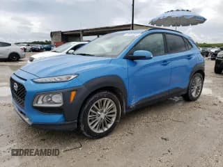 ✅ 2018 Hyundai Kona SEL • VIN: KM8K62AA9JU099241 • Лот: 69684803. Опубликован ранее на Copart с пробегом 35 909 миль. Бесплатный доступ к архиву аукционных продаж из США и подробный отчёт об истории автомобиля на DreamBid. Изображение 1.