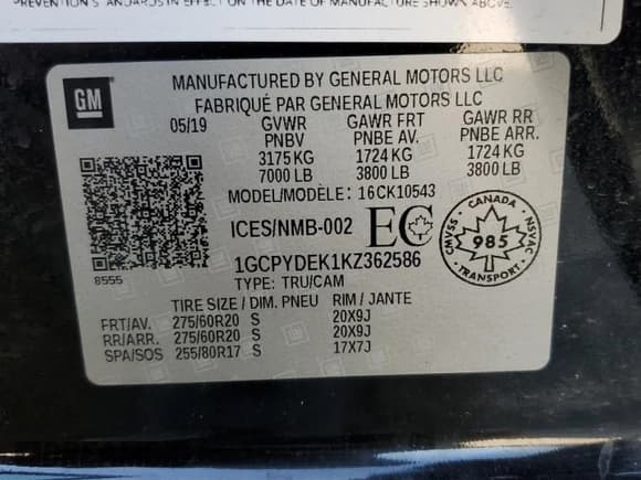 ✅ 2019 Chevrolet Silverado 1500 LT • VIN: 1GCPYDEK1KZ362586 • Lot: 83969535. Wystawiony na Copart z przebiegiem 152 117 mil. Bezpłatny archiwum sprzedaży aukcyjnych z USA i szczegółowy raport historii pojazdu na DreamBid. Zdjęcie 12.