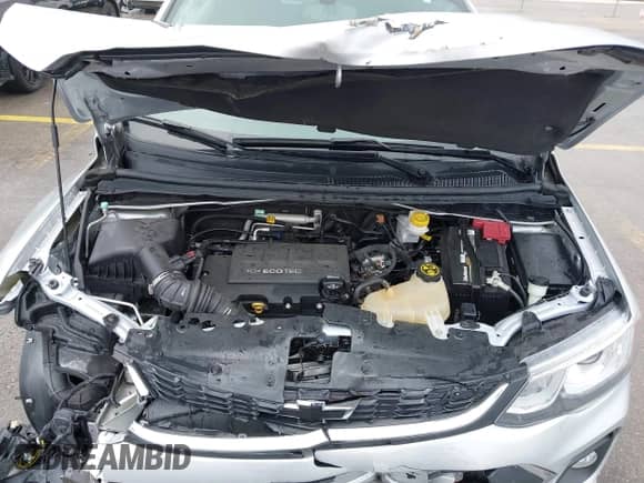 2020 Chevrolet Sonic LT z VIN 1G1JD6SB0L4136676, wystawiony jako IAAI lot #41967910 z przebiegiem 25 805 mil mil oraz . Historia ofert i sprzedaży dostępna na DreamBid. Obrazek 10.