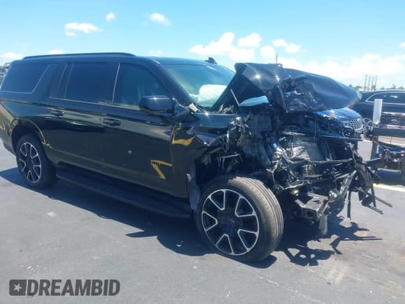✅ 2023 Chevrolet Suburban • VIN: 1GNSCEKT8PR130495 • Lot: 42572996. Listed on IAAI with 115,347 mi. Free auction sales archive from the USA and detailed vehicle history report at DreamBid. Image 1.