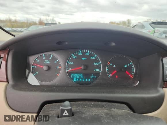 2010 Chevrolet Impala LT z VIN 2G1WB5EN5A1172500, wystawiony jako Copart lot #91086775 z przebiegiem 110 959 mil mil oraz Szkoda całkowita • Salvage title. Historia ofert i sprzedaży dostępna na DreamBid. Obrazek 9.