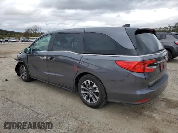 ✅ 2023 Honda Odyssey EX-L • VIN: 5FNRL6H62PB009871 • Lot: 82616135. Listed on Copart with 47,189 mi. Free auction sales archive from the USA and detailed vehicle history report at DreamBid. Image 2.