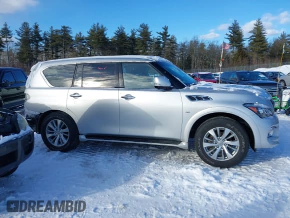 ✅ 2016 Infiniti QX80 • VIN: JN8AZ2NE0G9123172 • Lot: 41425064. Listed on IAAI with 94,541 mi. Free auction sales archive from the USA and detailed vehicle history report at DreamBid. Image 14.
