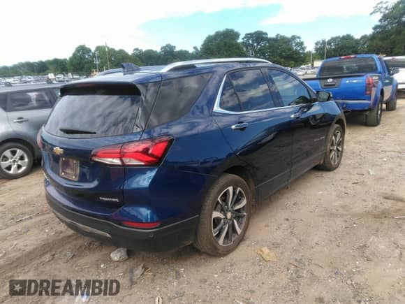 2022 Chevrolet Equinox Premier с VIN 3GNAXNEV1NS182042, выставлен на аукционе IAAI как лот 42340232 с пробегом 26 052 миль миль и . История ставок и продаж доступна на DreamBid. Изображение 4.