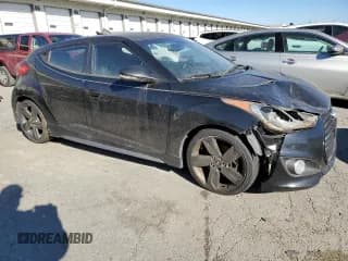 ✅ 2015 Hyundai Veloster Turbo • VIN: KMHTC6AE5FU235508 • Lot: 83601544. Wystawiony na Copart z przebiegiem 146 743 mil. Bezpłatny archiwum sprzedaży aukcyjnych z USA i szczegółowy raport historii pojazdu na DreamBid. Zdjęcie 4.