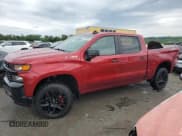 ✅ 2021 Chevrolet Silverado 1500 Custom Trail Boss • VIN: 1GCPYCEF4MZ402322 • Lot: 54800964. Wystawiony na Copart z przebiegiem 42 474 mil. Bezpłatny archiwum sprzedaży aukcyjnych z USA i szczegółowy raport historii pojazdu na DreamBid. Zdjęcie 1.