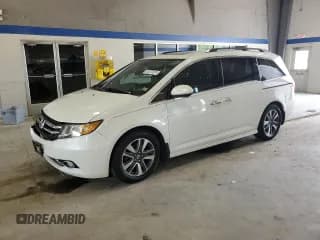 ✅ 2017 Honda Odyssey Touring • VIN: 5FNRL5H96HB012407 • Лот: 64373645. Опубликован ранее на Copart с пробегом 84 460 миль. Бесплатный доступ к архиву аукционных продаж из США и подробный отчёт об истории автомобиля на DreamBid. Изображение 1.