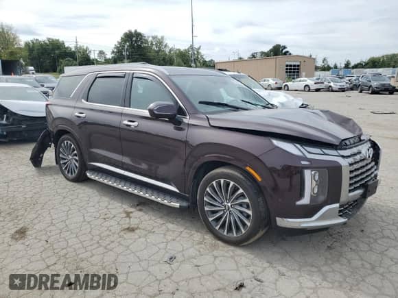 ✅ 2023 Hyundai Palisade Calligraphy • VIN: KM8R7DGE2PU629768 • Лот: 69961964. Размещён на Copart с пробегом 14 123 миль миль. Получите бесплатный доступ к архиву аукционных продаж из США и посмотрите подробный отчёт об истории автомобиля на DreamBid. Изображение 4.