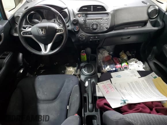 ✅ 2012 Honda Fit Sport • VIN: JHMGE8H53CC008612 • Lot: 95262165. Listed on Copart with Not provided. Free auction sales archive from the USA and detailed vehicle history report at DreamBid. Image 8.