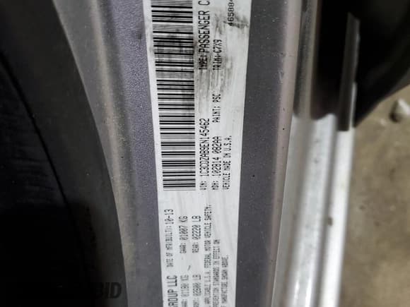 ✅ 2014 Dodge Avenger SE • VIN: 1C3CDZAB9EN145462 • Lot: 90893855. Wystawiony na Copart z przebiegiem Nie podano. Bezpłatny archiwum sprzedaży aukcyjnych z USA i szczegółowy raport historii pojazdu na DreamBid. Zdjęcie 12.