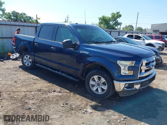 ✅ 2016 Ford F-150 XLT • VIN: 1FTEW1C81GFA16288 • Lot: 42857163. Listed on IAAI with 121,723 mi. Free auction sales archive from the USA and detailed vehicle history report at DreamBid. Image 1.