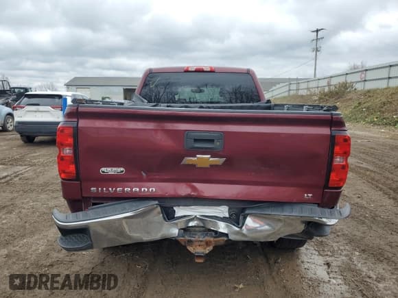 ✅ 2015 Chevrolet Silverado 1500 LT • VIN: 1GCVKREC1FZ341810 • Lot: 90909275. Listed on Copart with 189,396 mi. Free auction sales archive from the USA and detailed vehicle history report at DreamBid. Image 6.