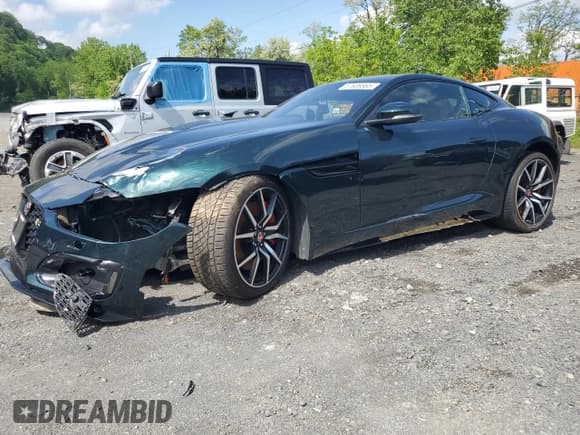 ✅ 2023 Jaguar F-Type R • VIN: SAJD51FE0PCK80511 • Lot: 57606565. Wystawiony na Copart z przebiegiem 12 373 mil. Bezpłatny archiwum sprzedaży aukcyjnych z USA i szczegółowy raport historii pojazdu na DreamBid. Zdjęcie 1.