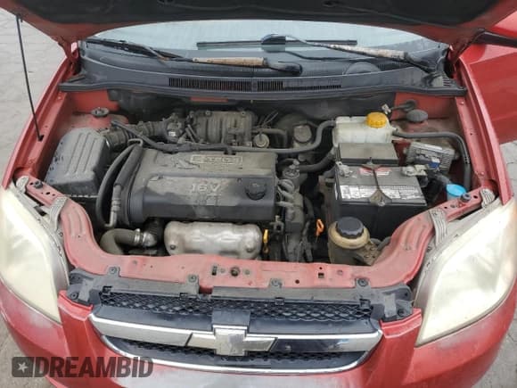 ✅ 2007 Chevrolet Aveo LT • VIN: KL1TG56607B121733 • Lot: 49431035. Wystawiony na Copart z przebiegiem 180 162 mil. Bezpłatny archiwum sprzedaży aukcyjnych z USA i szczegółowy raport historii pojazdu na DreamBid. Zdjęcie 11.