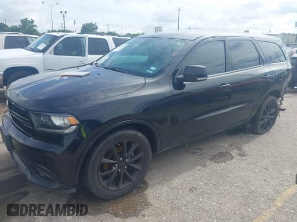 ✅ 2017 Dodge Durango GT • VIN: 1C4RDHDGXHC890907 • Lot: 42674858. Listed on IAAI with 118,988 mi. Free auction sales archive from the USA and detailed vehicle history report at DreamBid. Image 2.