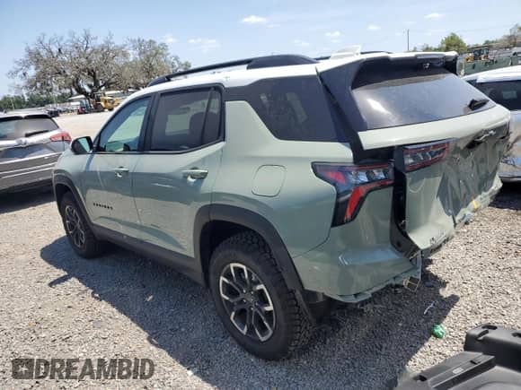 2025 Chevrolet Equinox FWD ACTIV с VIN 3GNAXKEG0SL200732, выставлен на аукционе Copart как лот 54700755 с пробегом 1 879 миль миль и Списание • Salvage title. История ставок и продаж доступна на DreamBid. Изображение 2.